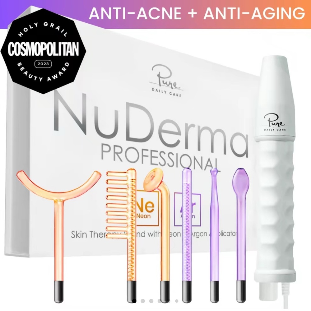 NIB NuDerma Professional Skincare Device - White